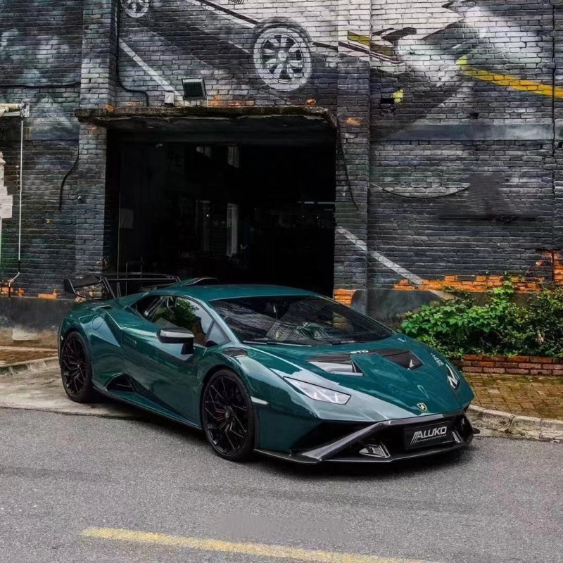 Gloss Mohsen Green Car Vinyl Wrap PET
