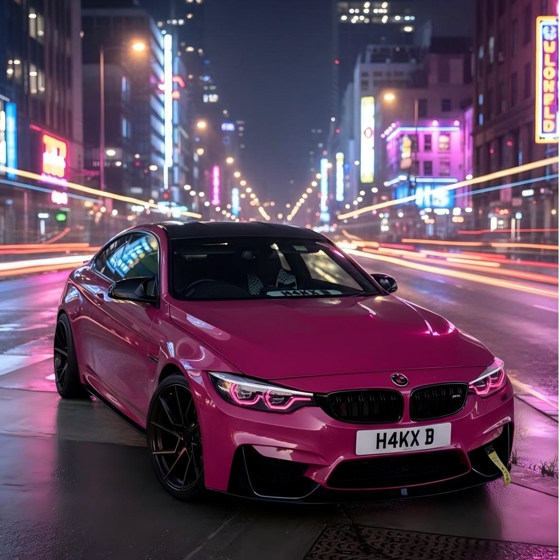 Gloss Ruby Star Car Vinyl Wrap PET
