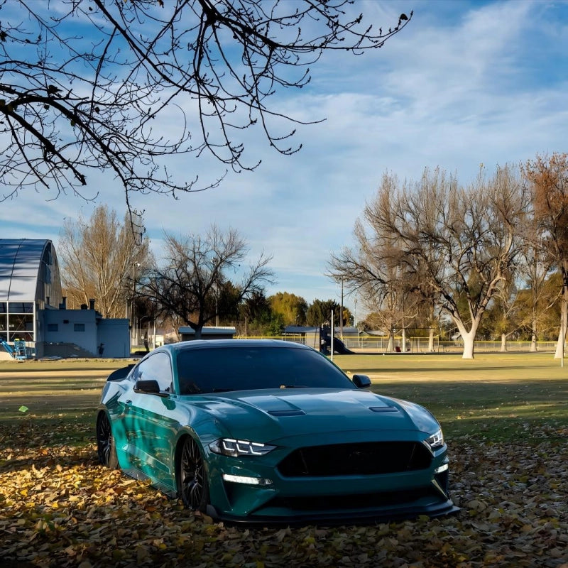 Gloss Storm Green Car Vinyl Wrap PET