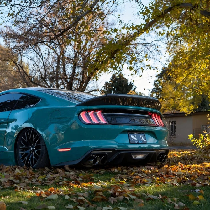 Gloss Storm Green Car Vinyl Wrap PET