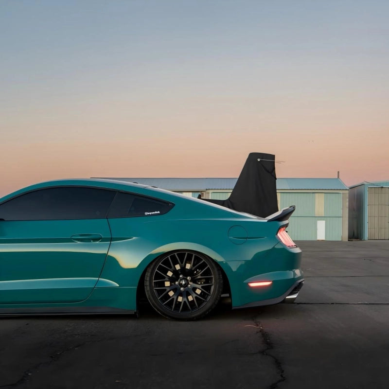 Gloss Storm Green Car Vinyl Wrap PET