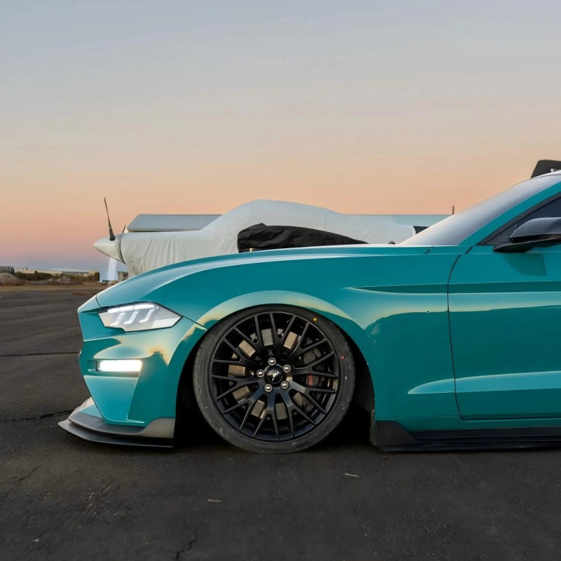 Gloss Storm Green Car Vinyl Wrap PET
