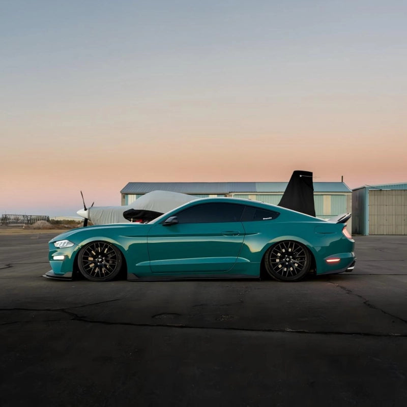 Gloss Storm Green Car Vinyl Wrap PET
