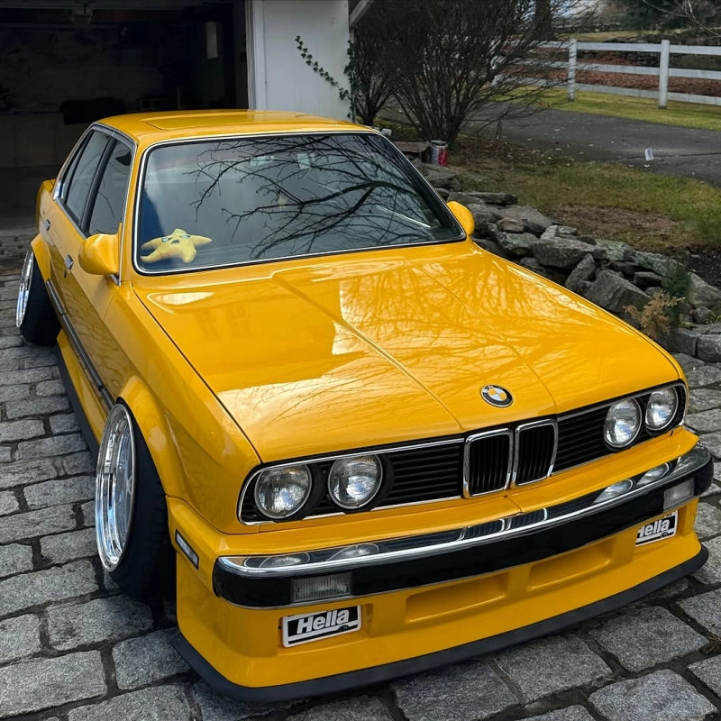 Gloss Sunflower Yellow Car Vinyl Wrap PET