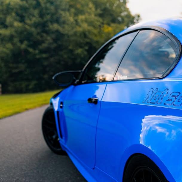 Gloss Voodoo Blue Car Vinyl Wrap PET