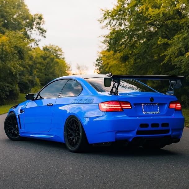 Gloss Voodoo Blue Car Vinyl Wrap PET