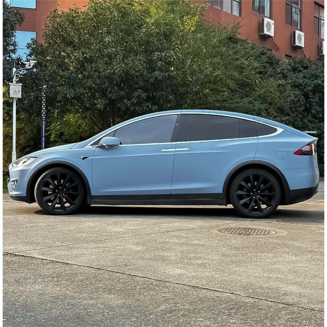 Matte Blue Wrap China Blue Car Wrap