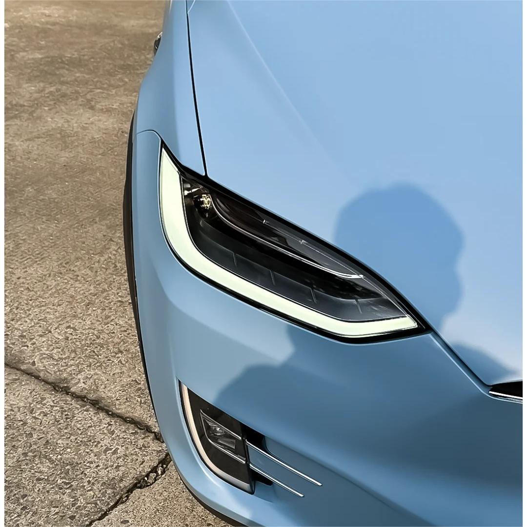 Matte Blue Wrap China Blue Car Wrap