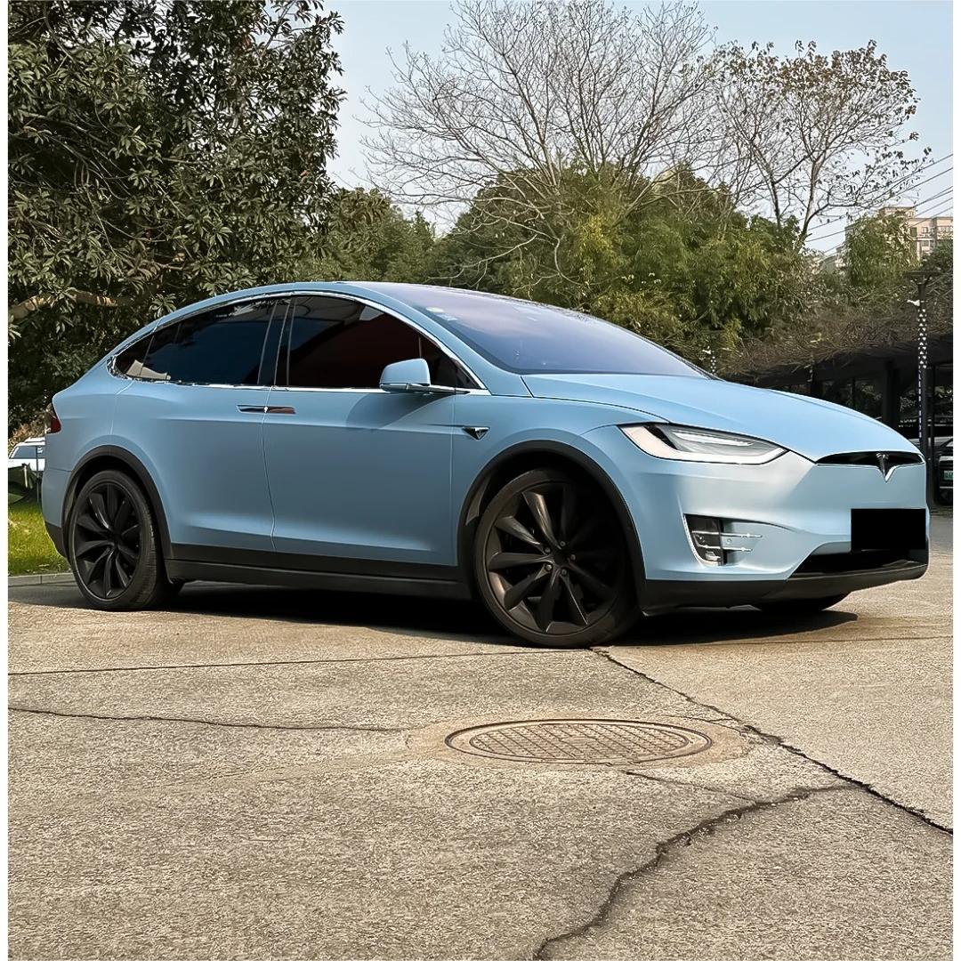 Matte Blue Wrap China Blue Car Wrap