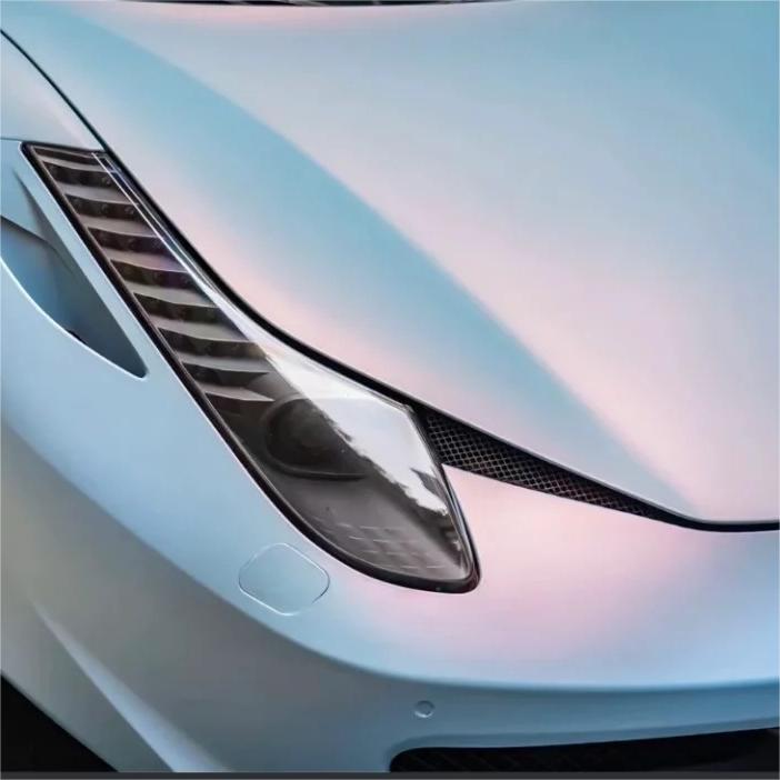 Matte Chameleon Blue Purple Car Wrap Vinyl PET