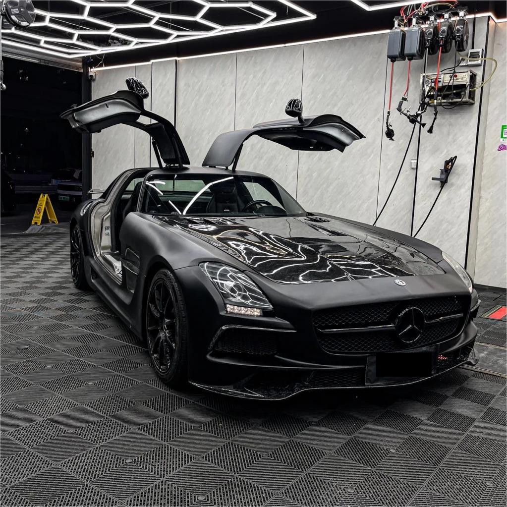 Matte Ultimate Flat Deep Black Car Vinyl Wrap