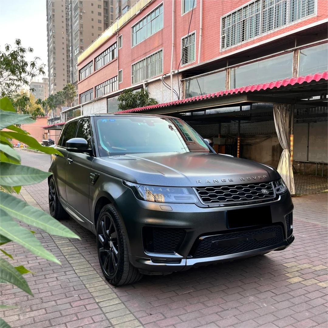 Matte Metallic Diamond Graphite Black Car Vinyl Wrap