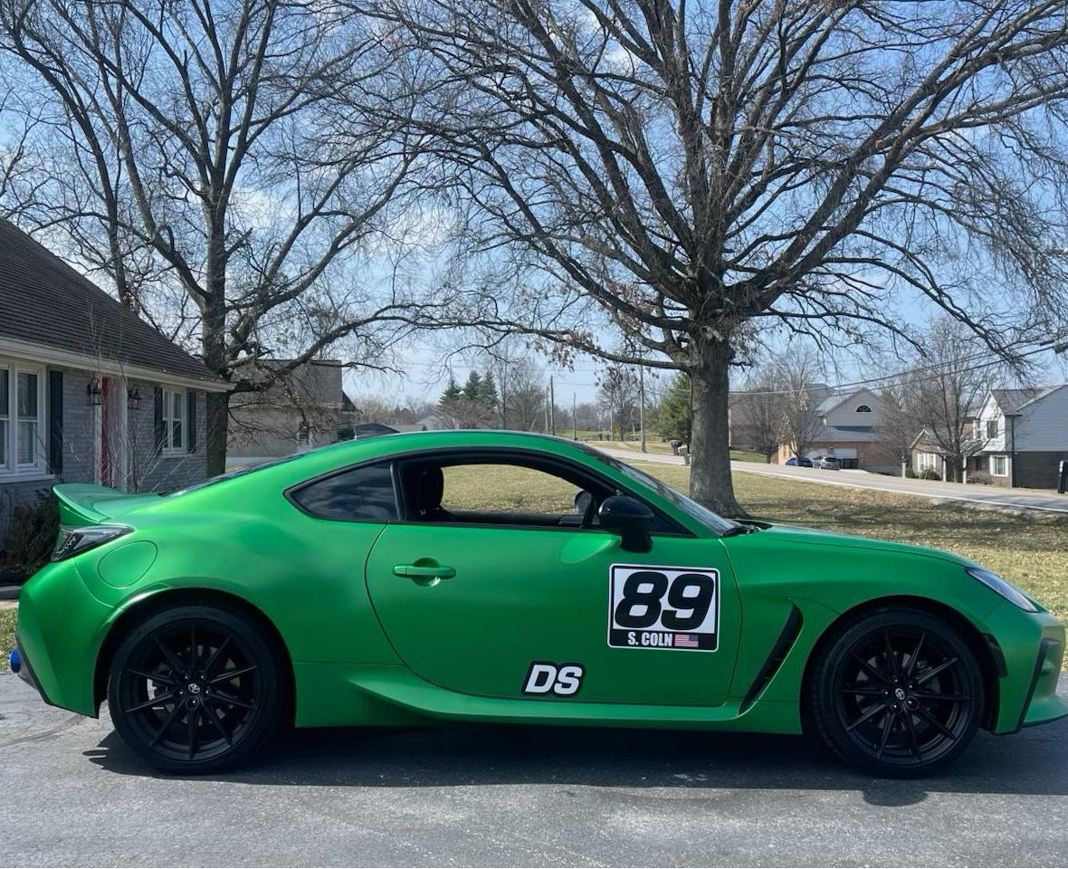 Matte Metallic Satin Flame Green Car Vinyl Wrap