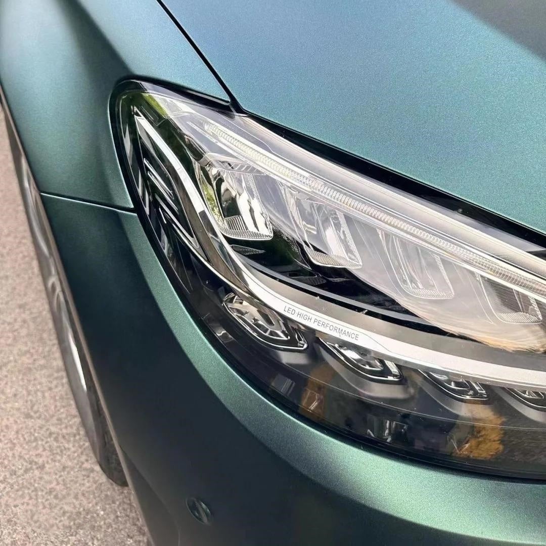 Matte Metallic Satin Forest Green Car Vinyl Wrap