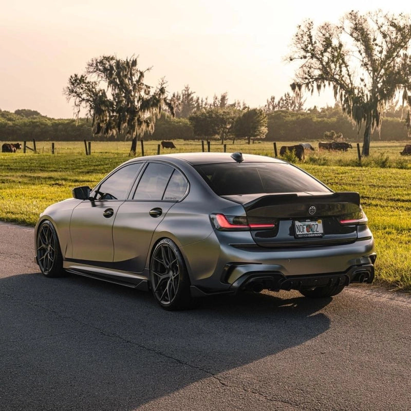 Matte Metallic Titanium Grey Car Vinyl Wrap PET