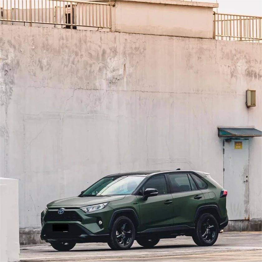 Matte Satin Ceramics Military Green Car Vinyl Wrap PET