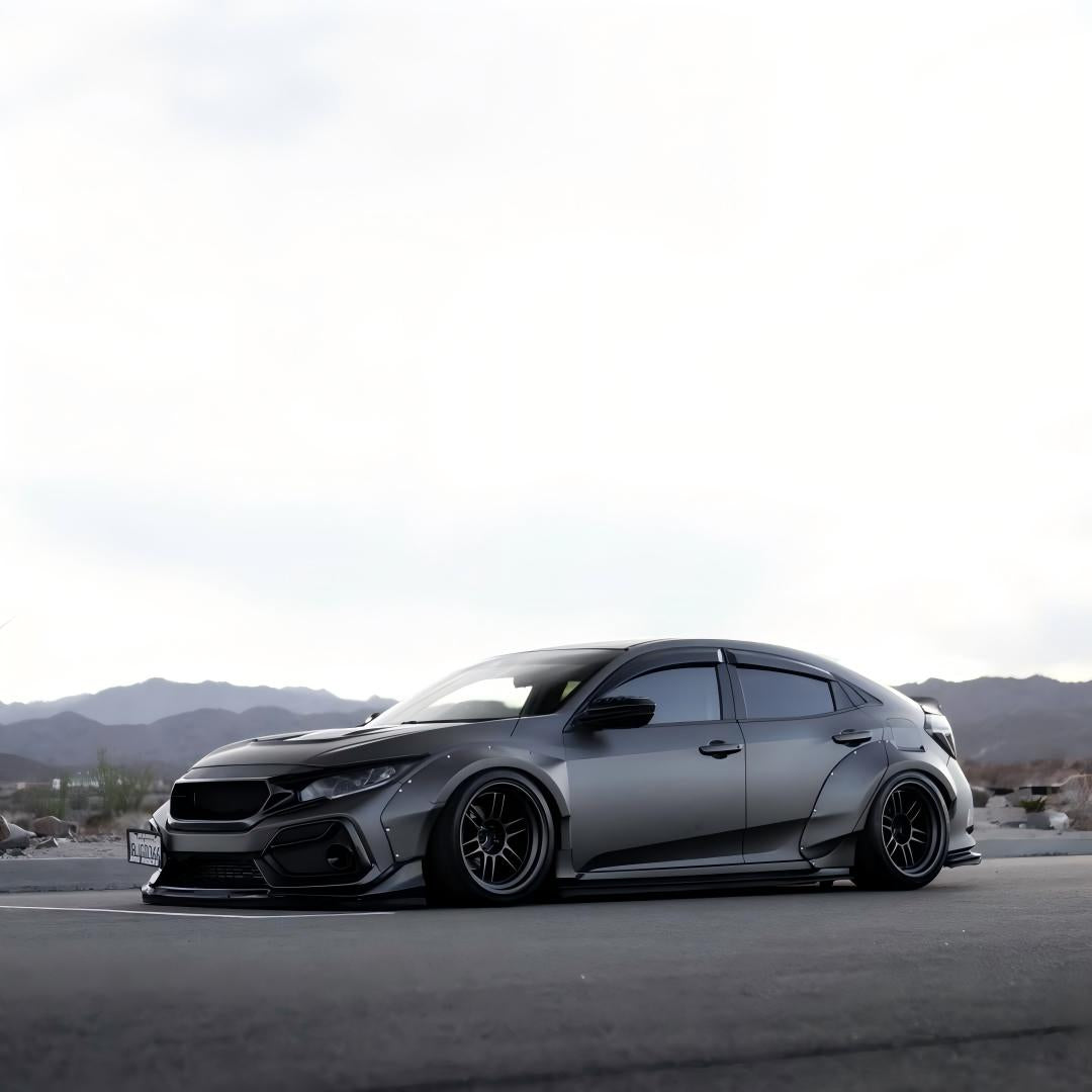 Matte Ultimate Flat Meteorites Grey Car Vinyl Wrap PET