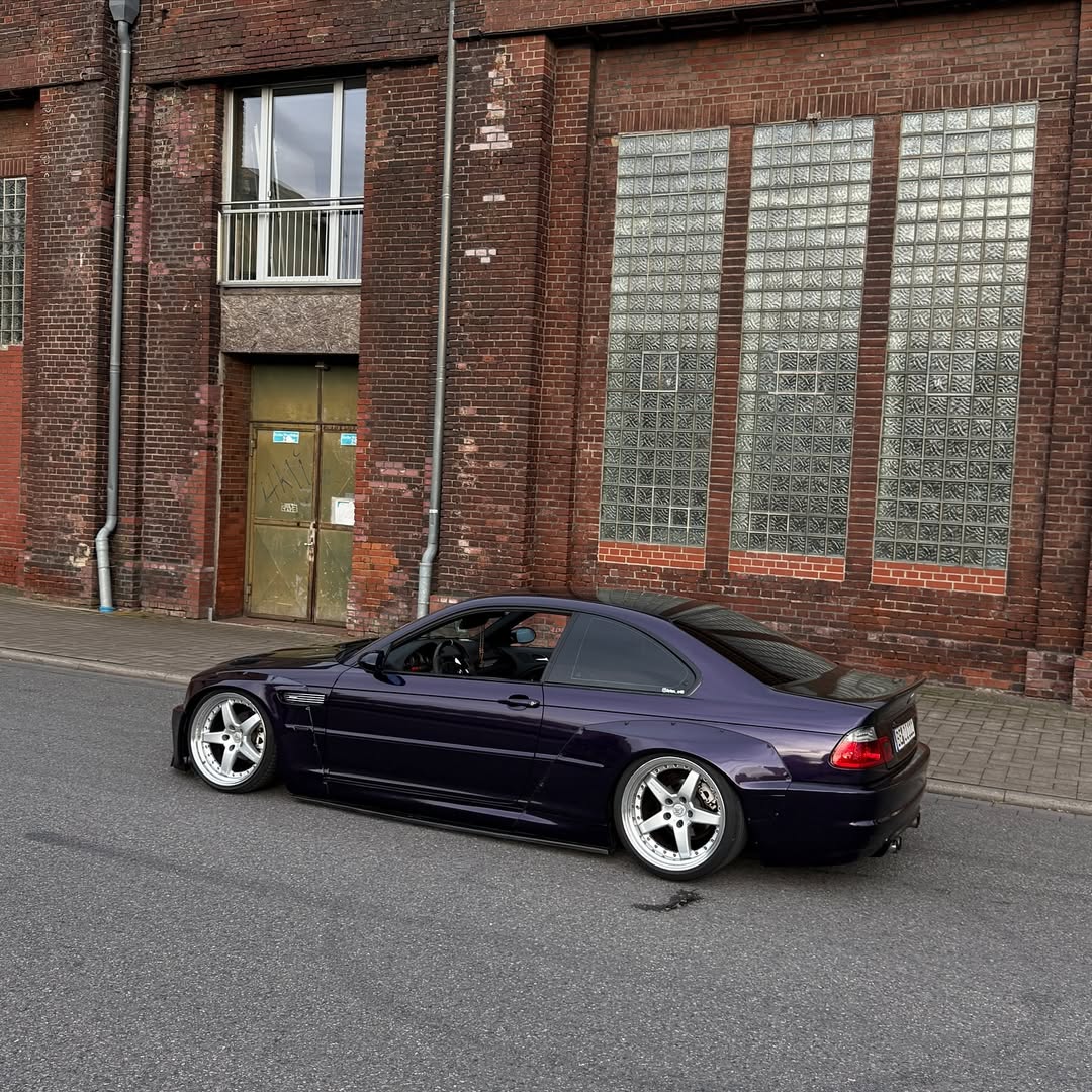 Midnight Purple Car Wrap full vehicle side view