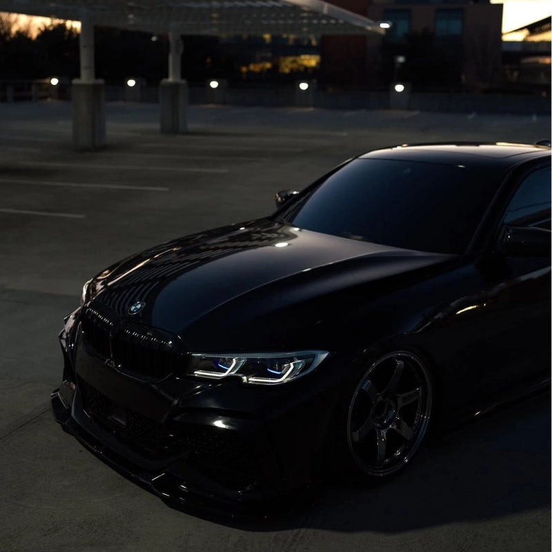 PET Super Glossy Piano Black Car Vinyl Wrap