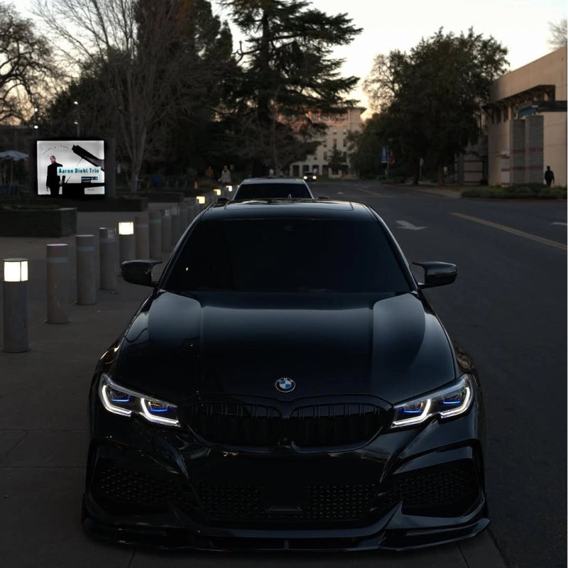 PET Super Glossy Piano Black Car Vinyl Wrap