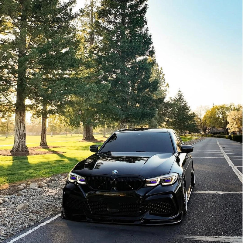 PET Super Glossy Piano Black Car Vinyl Wrap