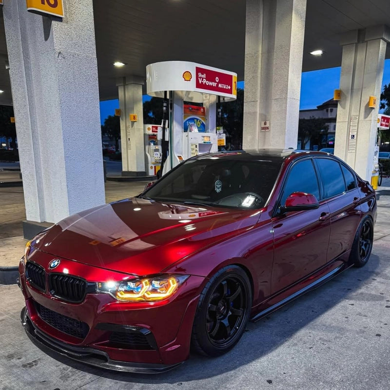 Ultra Glossy Liquid Dragon Red Car Vinyl Wrap PET