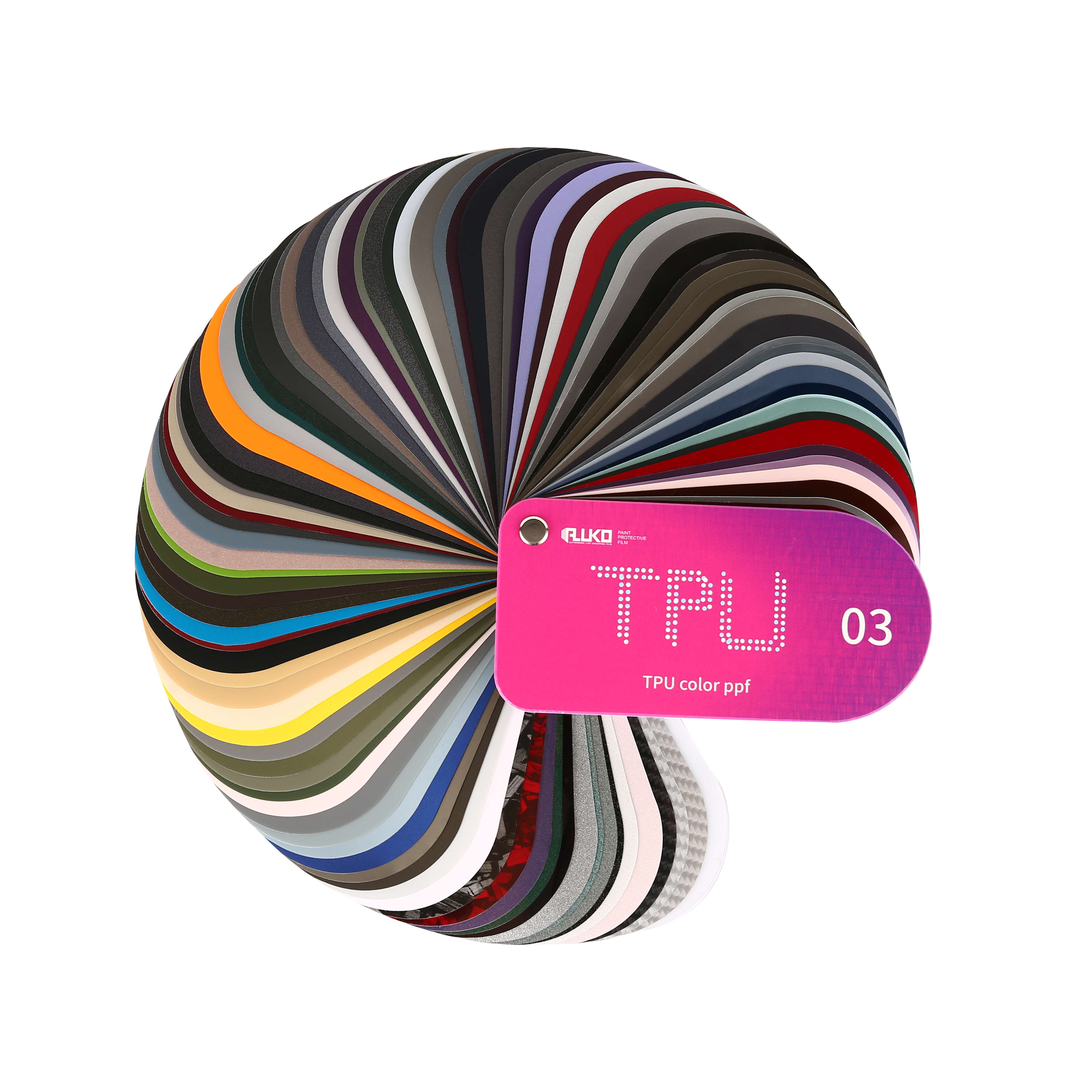 2026 Colored PPF Swatch Books ( TPU )