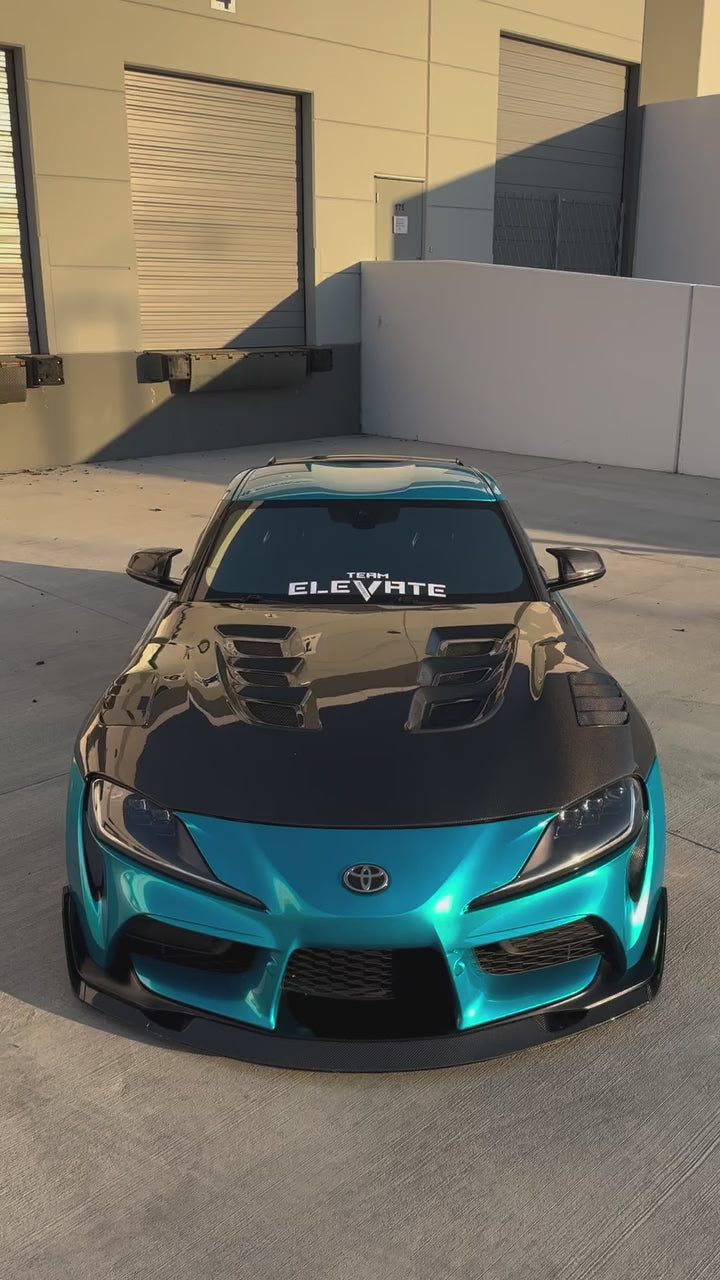Gloss Metallic Atomic Teal Car Vinyl Wrap PET