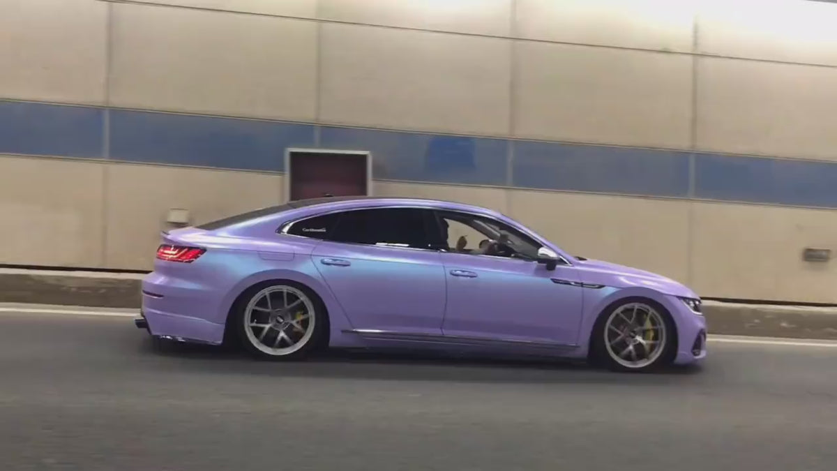 Matte Ceramics Lavender Purple Blue Car Vinyl Wrap