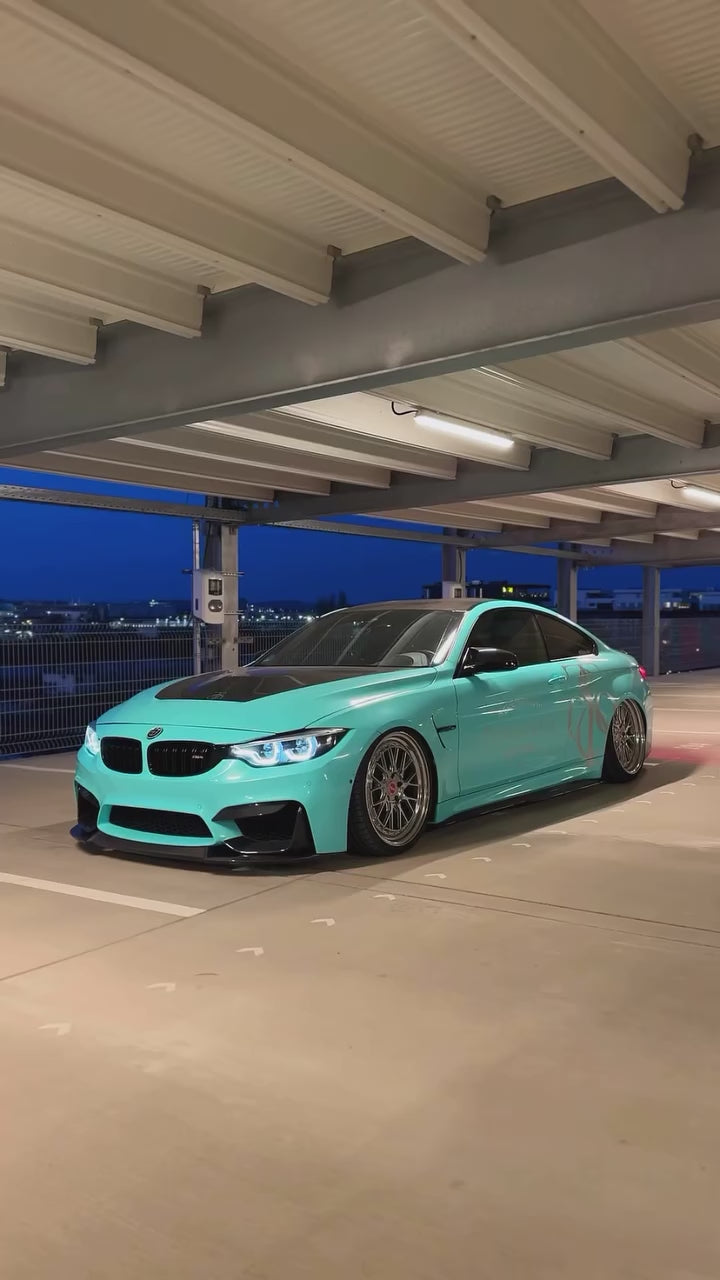 Gloss Sparkle Glitter Tiffany Blue Car Vinyl Wrap
