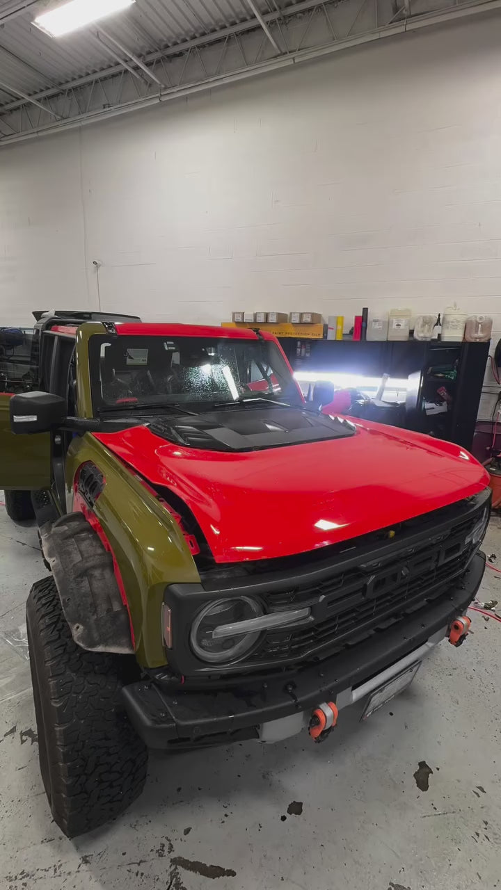 TPU Gloss Military Green Colored PPF Paint Protection Film