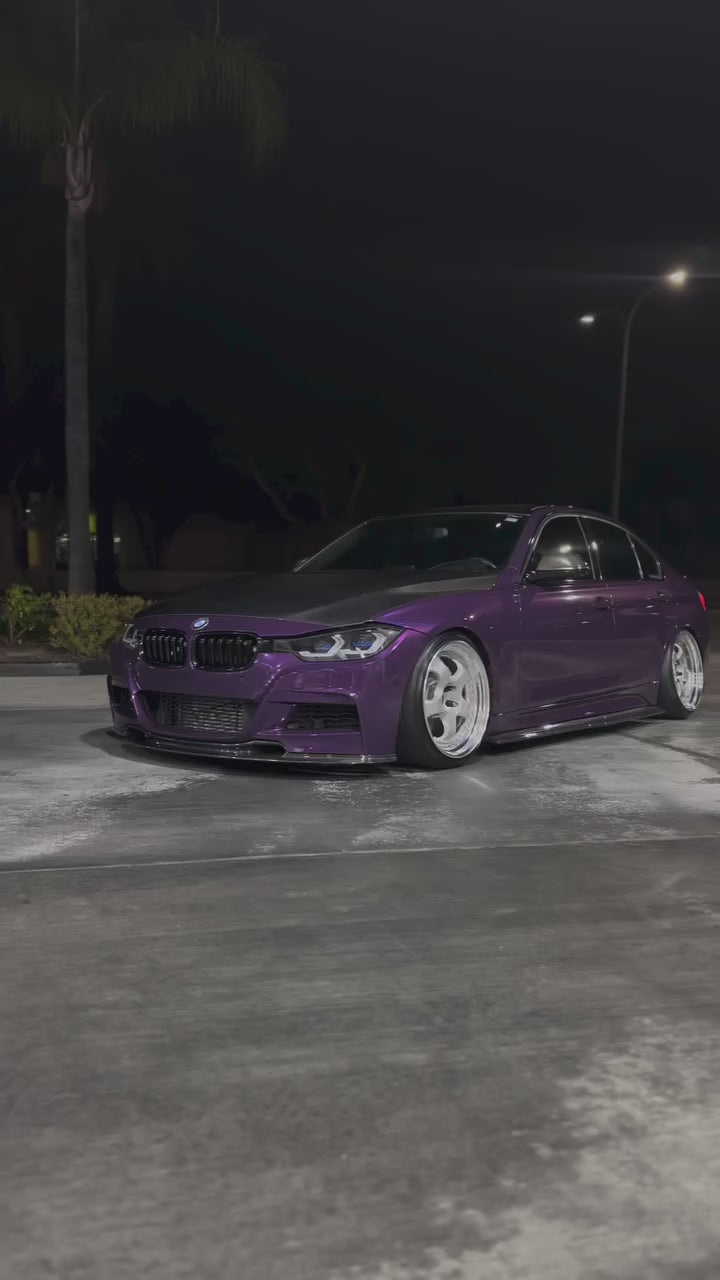 Gloss Metallic Twilight Purple Car Vinyl Wrap PET