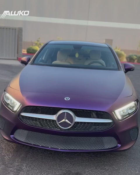Matte Magic Purple Russian Violet Purple Car Vinyl Wrap PET