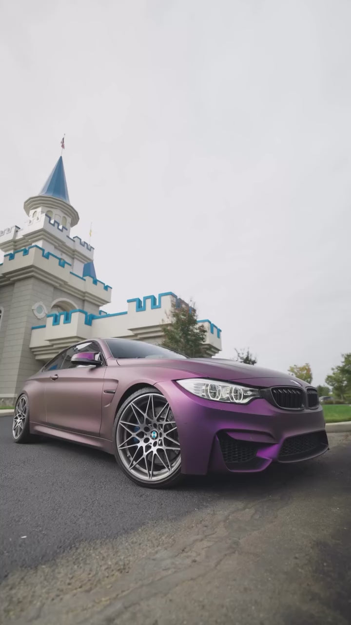 TPU Satin Russian Violet Purple Colored PPF Paint Protection Film