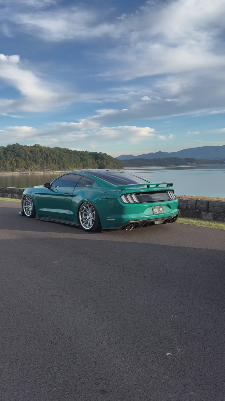 Gloss Storm Green Car Vinyl Wrap PET
