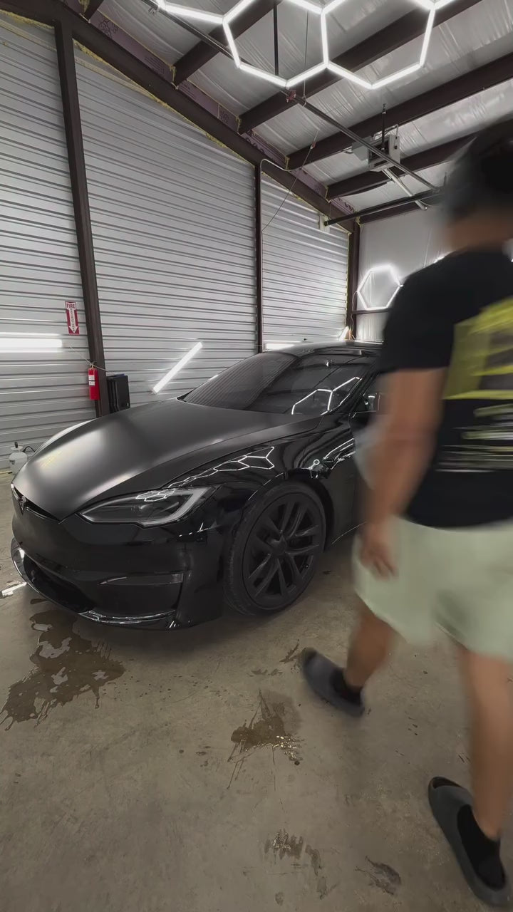TPU Satin Black Colored PPF Car Paint Protection Film