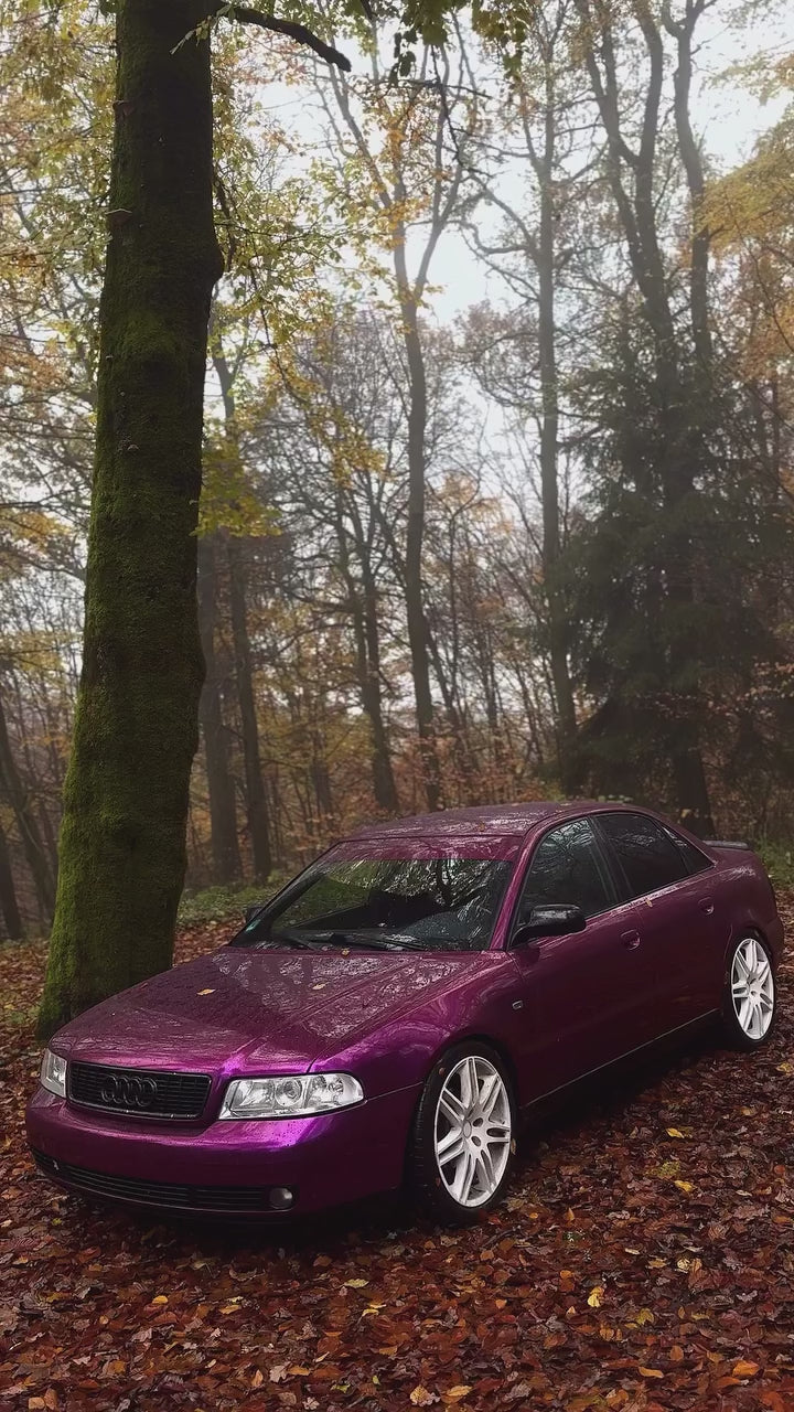 Gloss Metallic Passionate Purple Car Vinyl Wrap PET (U.S )
