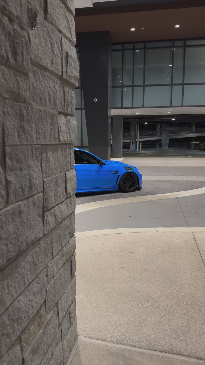 Gloss Voodoo Blue Car Vinyl Wrap PET