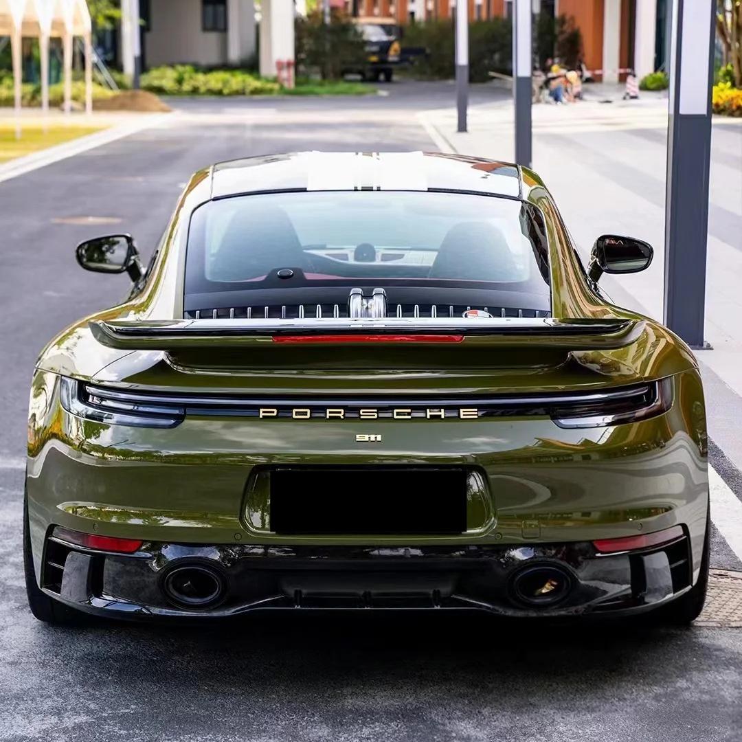 TPU Gloss Military Green Colored PPF Paint Protection Film