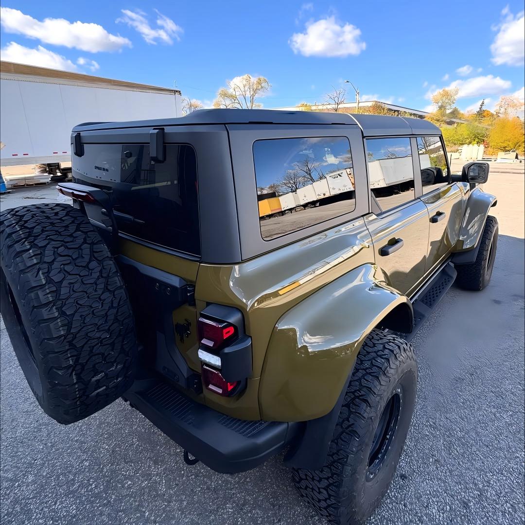 TPU Gloss Military Green Colored PPF Paint Protection Film
