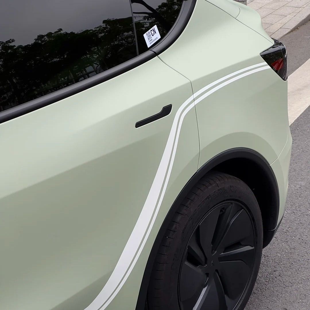 Ultimate Flat Light Khaki Green Car Vinyl Wrap PET