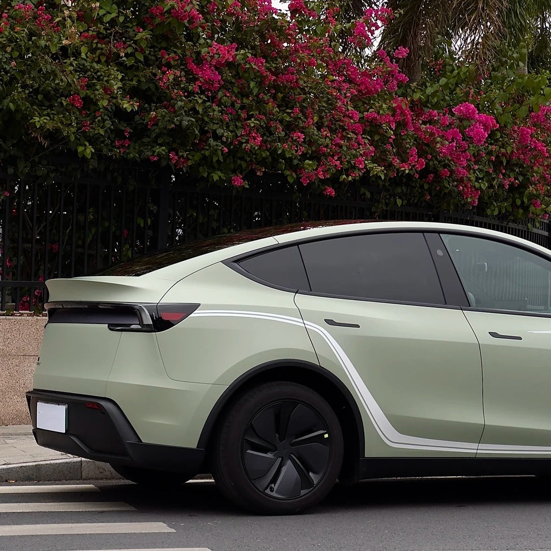 Ultimate Flat Light Khaki Green Car Vinyl Wrap PET