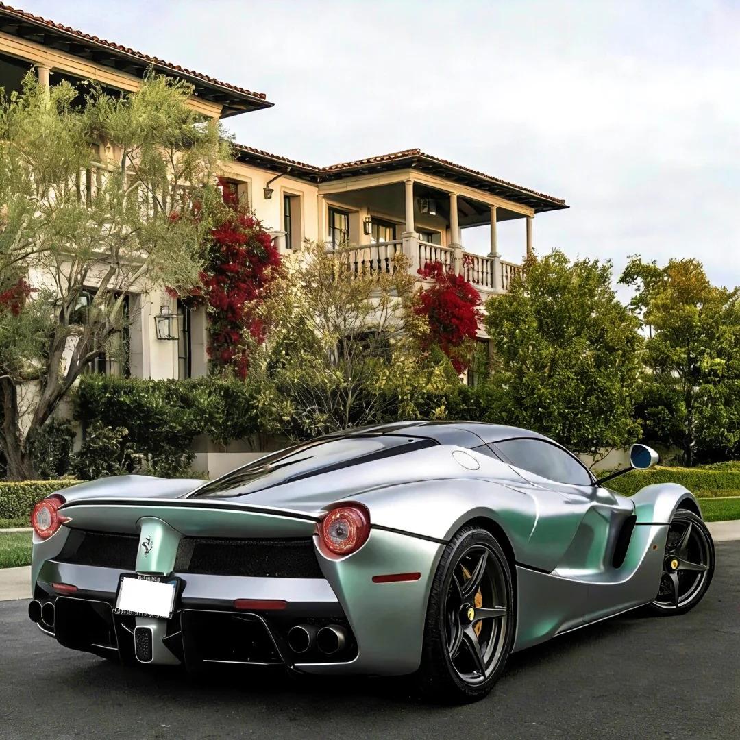 Ultra Gloss Metallic Chameleon Silver Green Car Vinyl Wrap PET