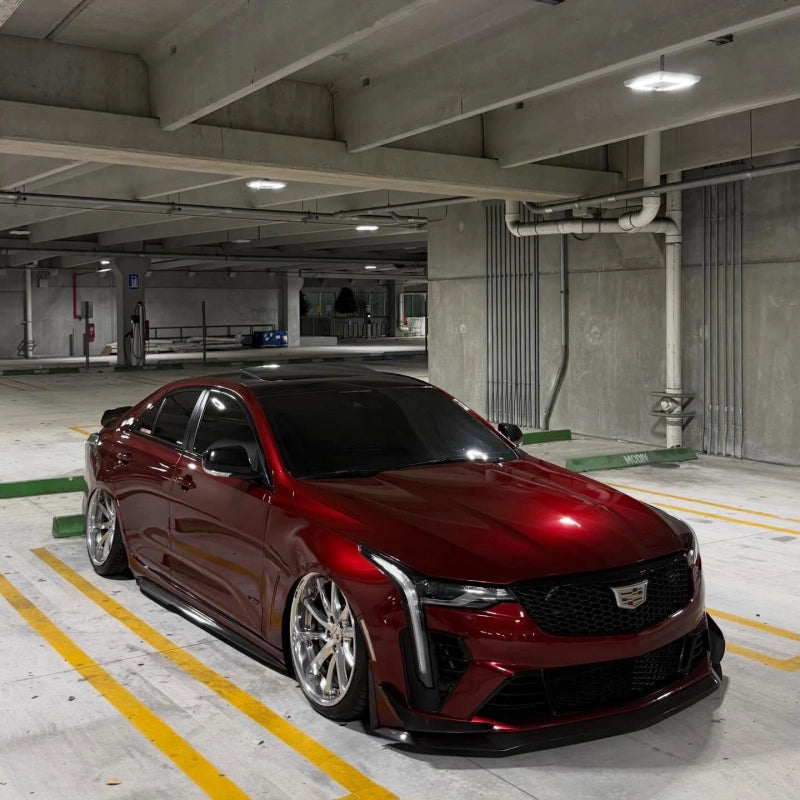 Ultra Glossy Liquid Dragon Red Car Vinyl Wrap PET