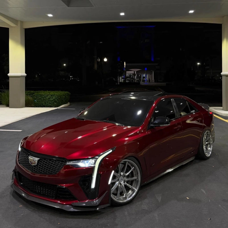 Ultra Glossy Liquid Dragon Red Car Vinyl Wrap PET
